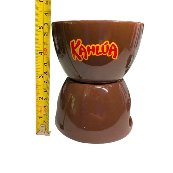 Kahlua Mini Fondue Pot Set w/4 Forks For Melting Chocolate (for Use w/Tealight) - Picture 7 of 14
